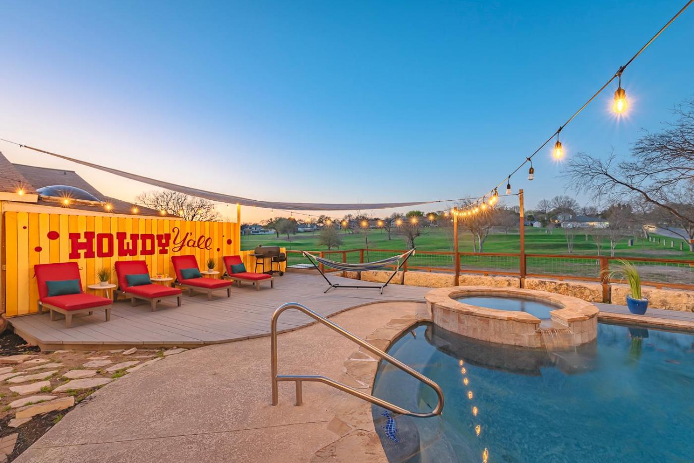 Stunning Pool Overlooking Golf Course & Game Room San Antonio Eksteriør billede